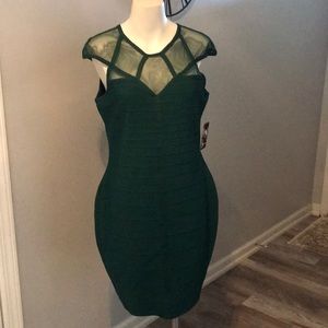 New Green Guess Party Dress